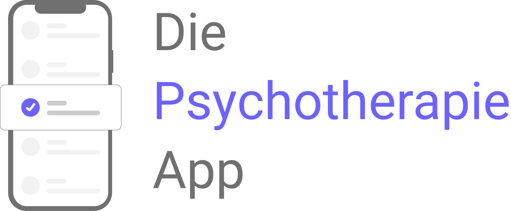 Logo Die Psychotherapie App UG (haftungsbeschränkt)